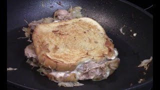 A Sauerkraut and Pork Grilled Cheese Sandwich [upl. by Florida19]