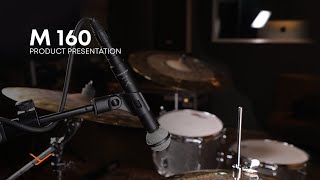 beyerdynamic  M 160 Dynamic DoubleRibbon Microphone Hypercardioid  Product Presentation [upl. by Elleinod]