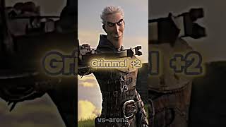 Shaw vs Grimmel the Grisly edit openseason howtotrainyourdragon3 [upl. by Trutko]