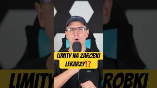 Limity na zarobki lekarzy⁉️informacje pieniądze biznes finanse gospodarka rząd lekarz tusk [upl. by Hairahcaz]