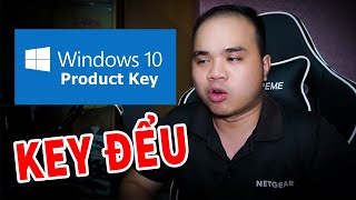 TEST KEY WIN 10 Bản Quyền Fan tài trợ để GiveAway và cái kết [upl. by Ahsaetal]