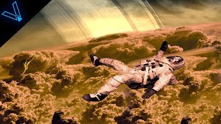 What Would You See If You Fell Into Saturn 4K UHD [upl. by Htiekel]