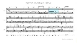 Narnia Overture Piano Solo [upl. by Eyanaj]