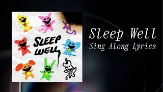 Sleep Well by CG5 Sing Along Lyrics [upl. by Mita871]