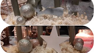 Adventsgesteck ruckzuck und nadelt nicht diy advent candles winter [upl. by Wendel]