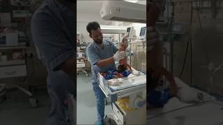 Newborn baby 🤩shorts baby newbornbaby love cutebaby hospital nicu babycare song music [upl. by Donn83]