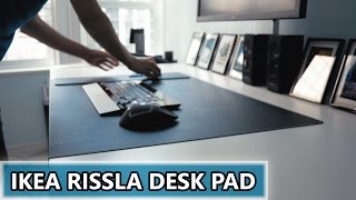 A Gigantic IKEA Rissla Mouse Pad  The Beginning of Desk Setup 2 [upl. by Llenol]