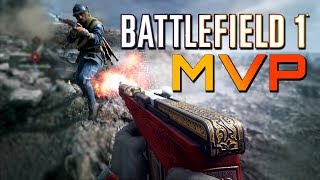 Battlefield 1 MVP with the New Fedorov Avtomat Trench Rifle PS4 PRO Gameplay [upl. by Elma]