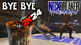 This NEW Wrestling Game COULD Beat WWE 2K Neckbreaker Visceral Pro Wrestling [upl. by Stace798]