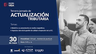 Tercera Jornada Virtual de Actualización Tributaria 2024 Seminario virtual Mayo 30 de 2024 [upl. by Attiuqihc]