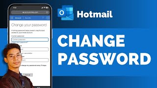 How To Change Hotmail Account Password 2024 [upl. by Elletsirhc946]