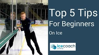 Learn How to Ice Skate  Top 5 Tips for Beginners [upl. by Erised]