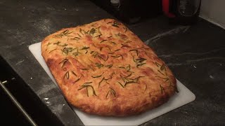 Easy Noknead Authentic Italian Focaccia [upl. by Einre]