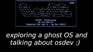 osdev in 2005 vs 2023  DexOS [upl. by Dale]