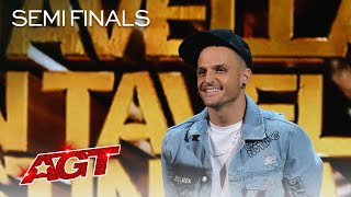 Magician Dustin Tavella Delivers an Amazing Reveal Using a Judges X  Americas Got Talent 2021 [upl. by Tavey]