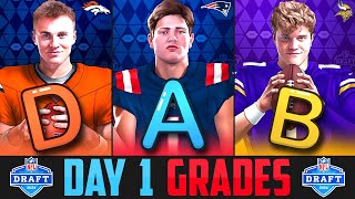 2024 NFL Draft GRADES For All 32 First Rounds Picks  Grading EVERY NFL Draft Pick [upl. by Eical570]