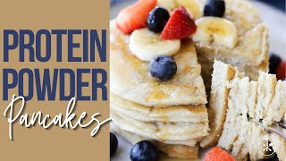 Protein Powder Pancakes [upl. by Anawait]