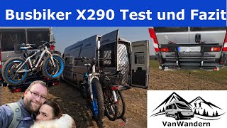 Busbiker Fahrradträger Van X290 Light Funktionen und Test [upl. by Lisle]