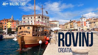 ROVINJ Croatia Walking Tour [upl. by Ahsiuqal615]