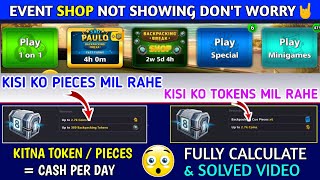 Backpacking Shop not Showing Problem Fix  Id Me Kisi Ko Tokens Kisi ko Pieces 😔 Kya Kare [upl. by Barb]