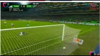 Santos vs Chivas  APERTURA 2013  Gol de Oribe Peralta J2 [upl. by Loria384]