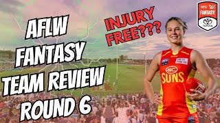 AFLW Fantasy 2024 Team Review Round 6  NO INJURIES [upl. by Winni]