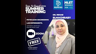 PETROLEUM ENGINEERING LAB Experiments by Dr Rehab Elmaghraby [upl. by Lorre]