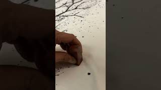 Twig Painting creativity painting drawing [upl. by Gotthard]