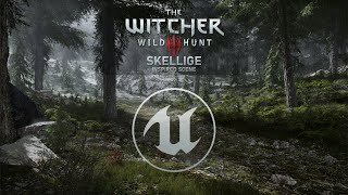 UE5 Skellige  The Witcher 3  Inspired Scene [upl. by Nytsua260]