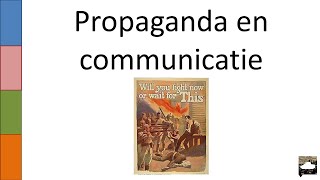 9 Propaganda en communicatie [upl. by Lenoj988]