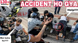 Itna Bura Accident Nahi Dekha🥵  Kua Kya Inke Sath😱 Please Ride Safe🙏  NCR BIKERZ [upl. by Azmah]