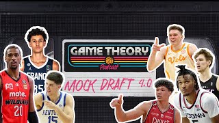 NBA Mock Draft 40 New 1 Pick  Game Theory Podcast with Sam Vecenie [upl. by Fiora]