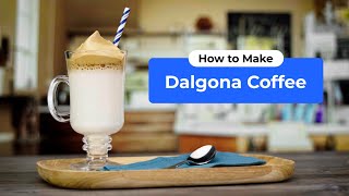 How to Make Dalgona Coffee [upl. by Kremer]