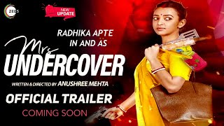 Mrs Undercover  Official Trailer  First Look Radhika Apte Sumeet V  Mrs Undercover Movie  Zee5 [upl. by Aiceila567]