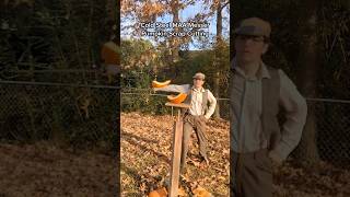 Pumpkin Scrap Cutting with a Cold Steel MAA Messer [upl. by Ttenyl255]