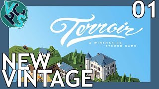 Terroir EP01 New Vintage – Wine Making Tycoon Simulator – Green Hagen [upl. by Stier]