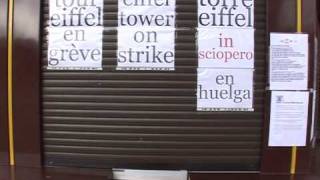 Strike forces Eiffel Tower shutdown [upl. by Lunn69]