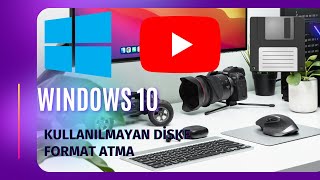 En Kısa Sürede Diske Format Atma  Windows 10 Diske Format Atma shorts [upl. by Aicirtel]