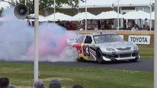 Goodwood Festival of Speed 2013 HIGHLIGHTS Burn Outs amp Fast runs [upl. by Faux468]