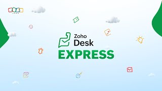 Zoho Desk Express  Affordable Help Desk Software for Small Businesses [upl. by Gerladina]