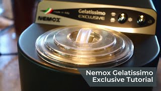 Nemox Gelatissimo Exclusive Tutorial [upl. by Teirtza]