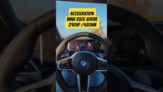 💪BMW 330e xDrive Acceleration 🔥 [upl. by Scherle]