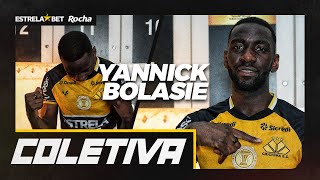 COLETIVA DE IMPRENSA  APRESENTAÇÃO YANNICK BOLASIE [upl. by Elimaj306]