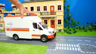 Mischerauto Ambulance Playmobil [upl. by Ylrad]