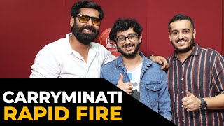 Rapid Fire with Carryminati  Rj Rohan Rj Nalwa [upl. by Stedman557]