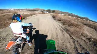 2024 Kawasaki KX450 at Lake Elsinore MX [upl. by Bridie]