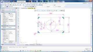 Tutorial GstarCAD  Gestion des calques des tracés et des cotes [upl. by Fenella724]