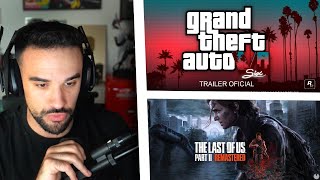 Illojuan reacciona a GTA 6 novedades del trailer y The las of Us 2 remastered [upl. by Maite]