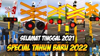 Spesial Tutup Tahun 2021 Kompilasi Perlintasan Kereta Api Sepanjang Tahun 2021 Final Part  Eps 187 [upl. by Acirne]