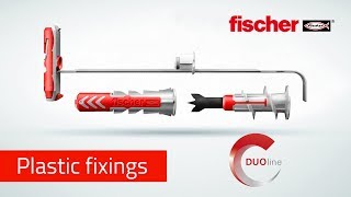 Fixingpower for every application fischer DUOLine [upl. by Suoivatco]